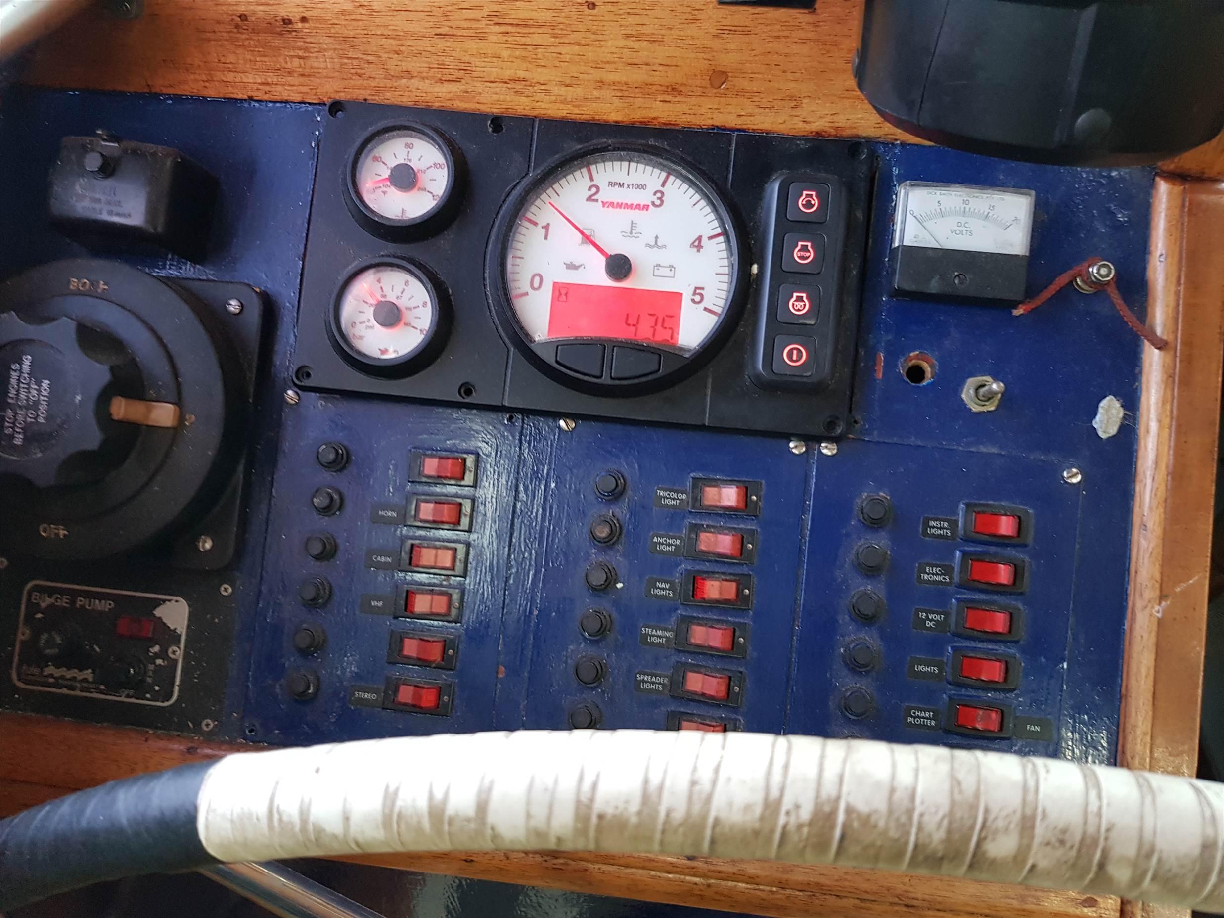 faulty exhaust construction