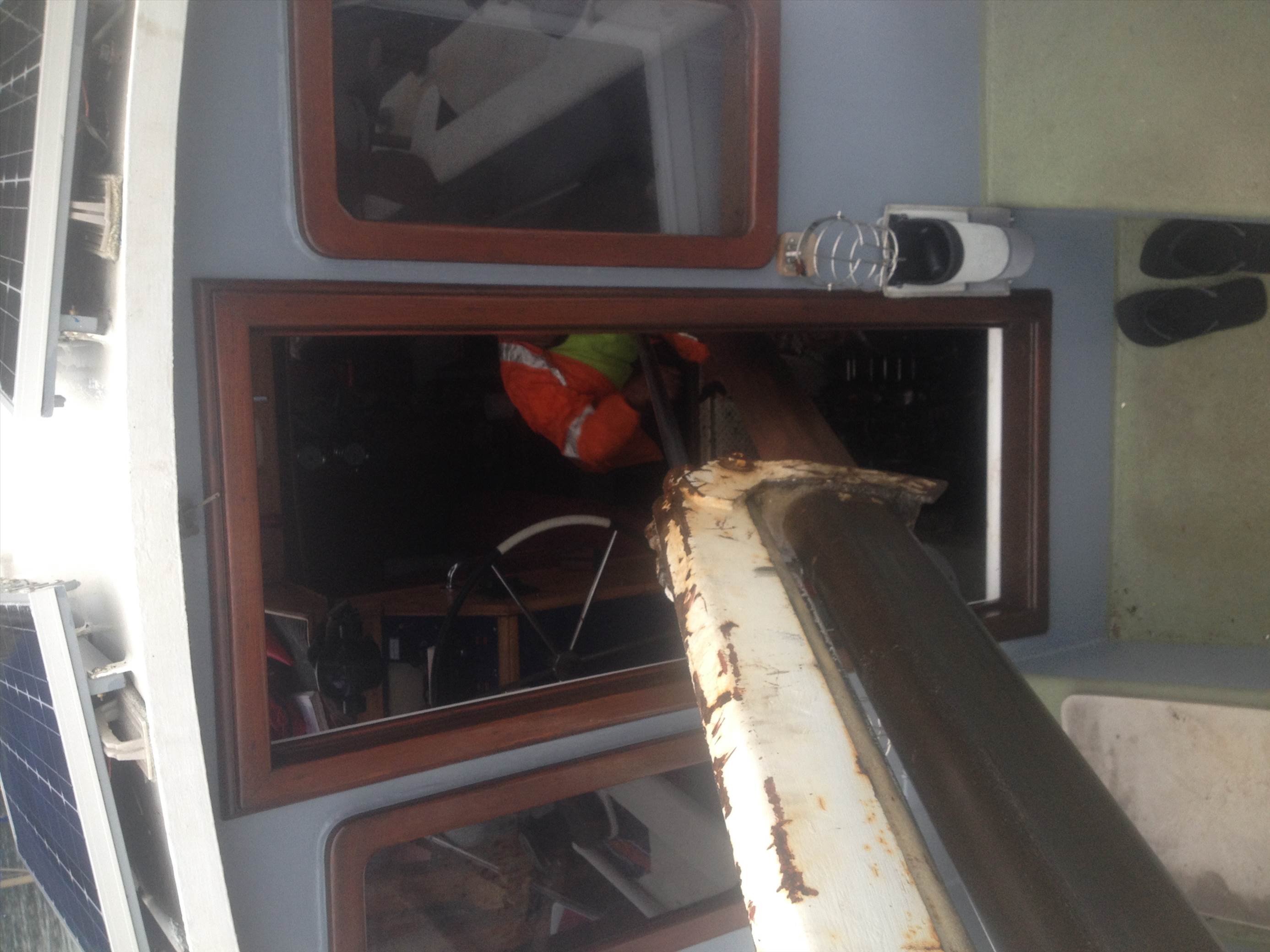 faulty exhaust construction