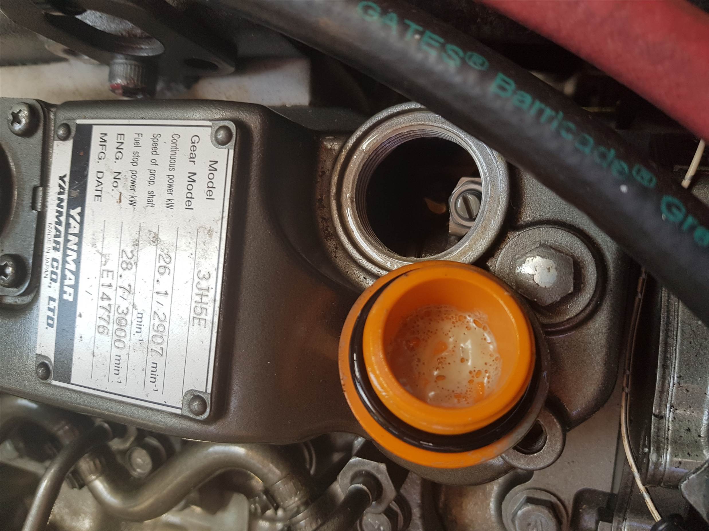 faulty exhaust construction