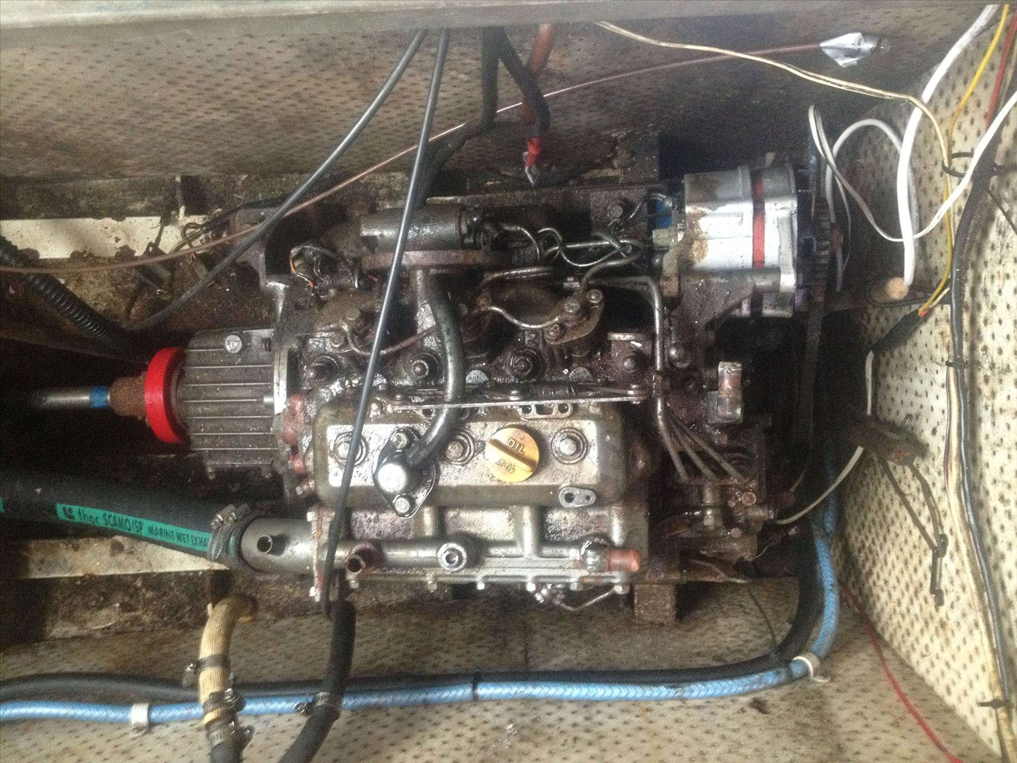 faulty exhaust construction