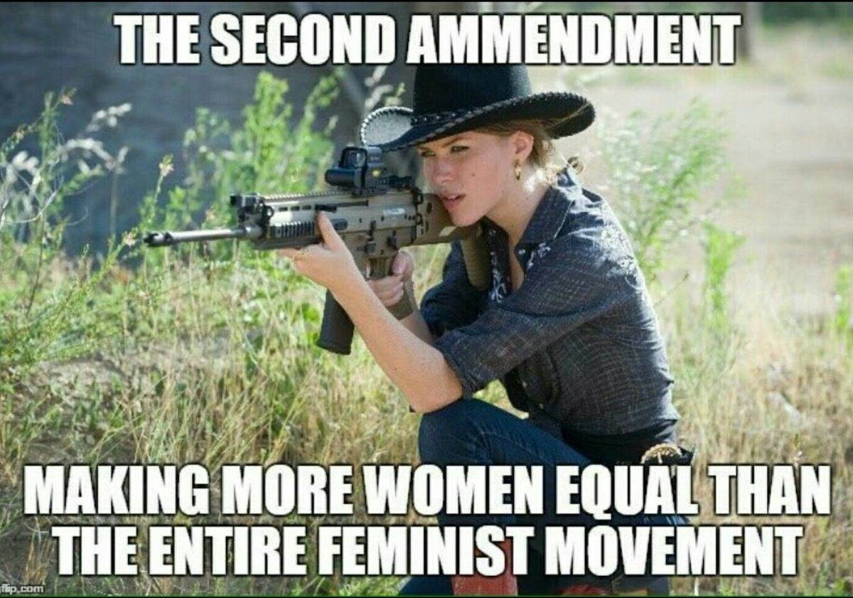 2nd amendment-making-women-equal