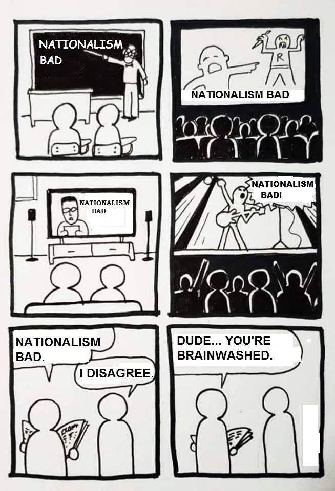 nationalism is bad..