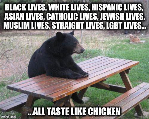 all taste like chicken