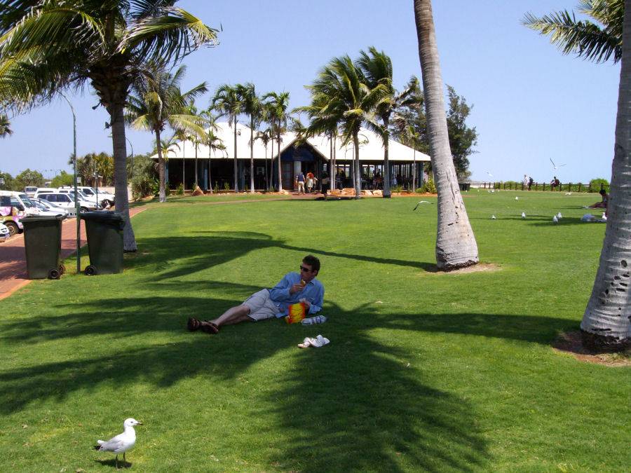 Lunch at Cable Beach.