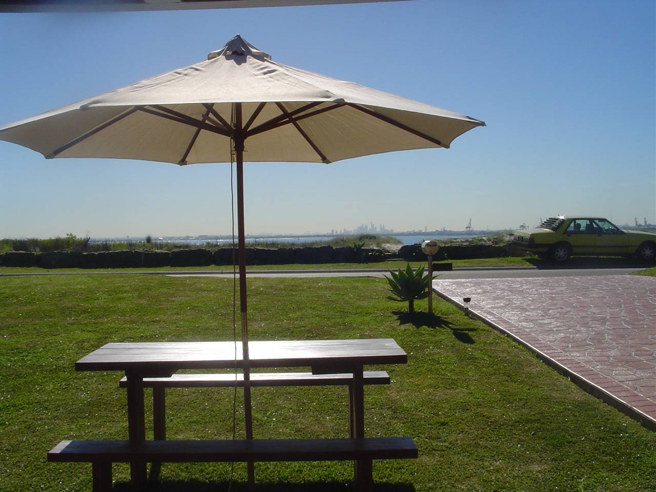 kitebad house and dog