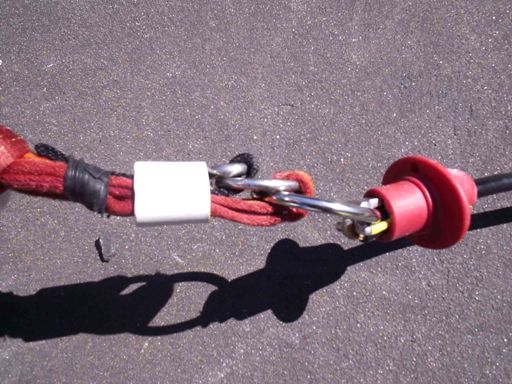 To activate just slide down the sleeve.