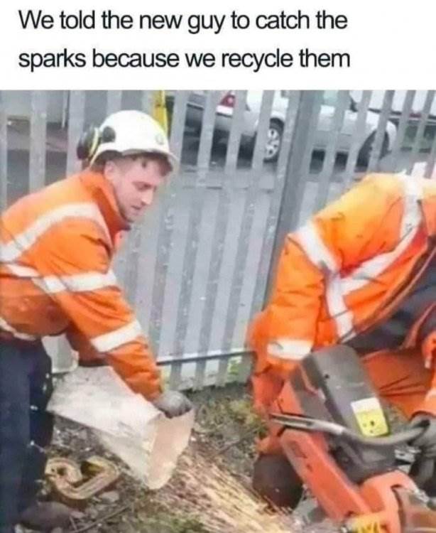 sparks