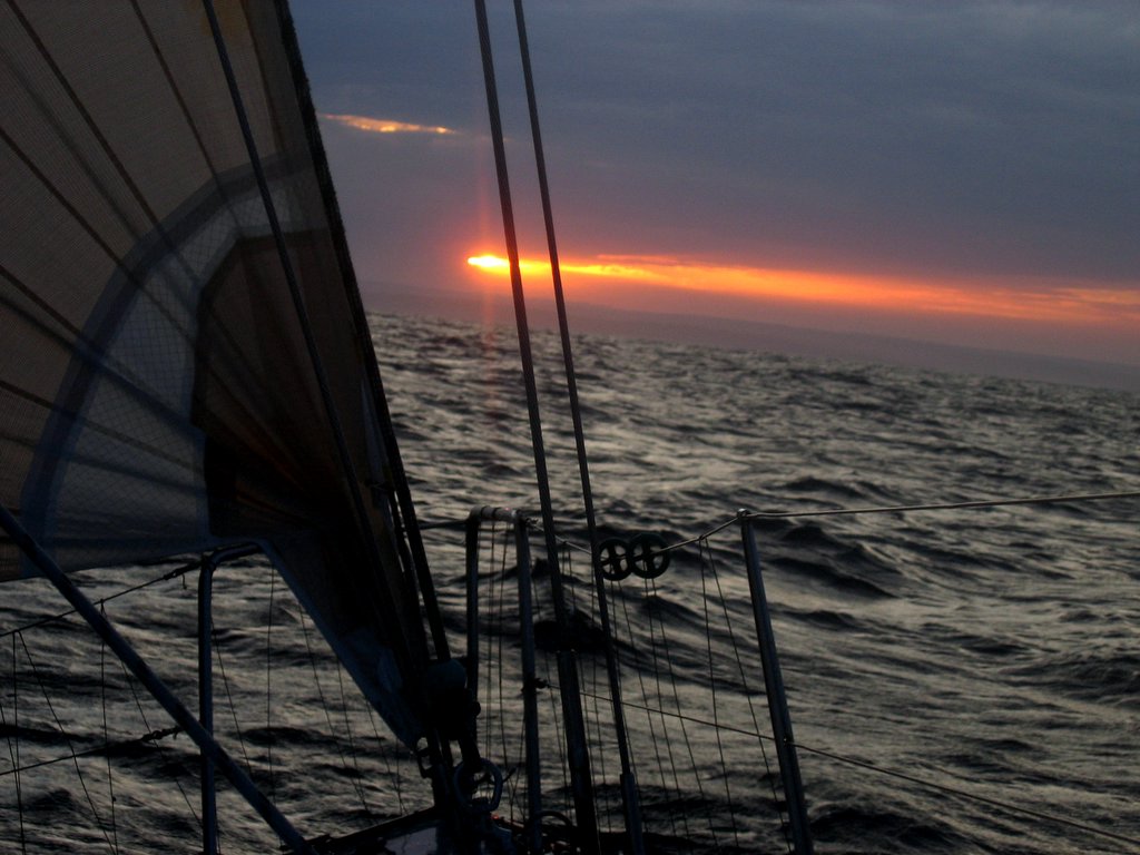 Sunset 7 miles off Cronulla