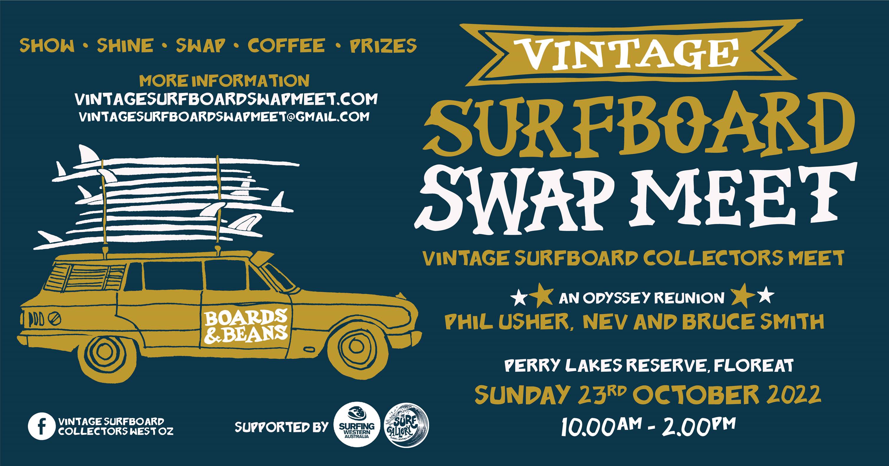 Vintage Surfboard Swap Meet 2022