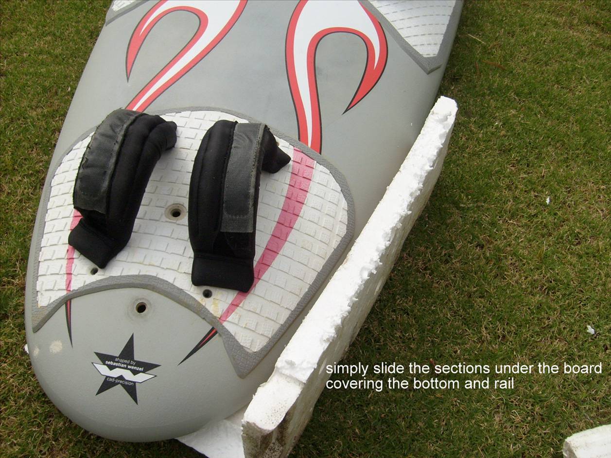 how to pack board to survive freight