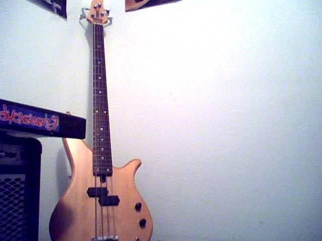 my prized bass guitar =)