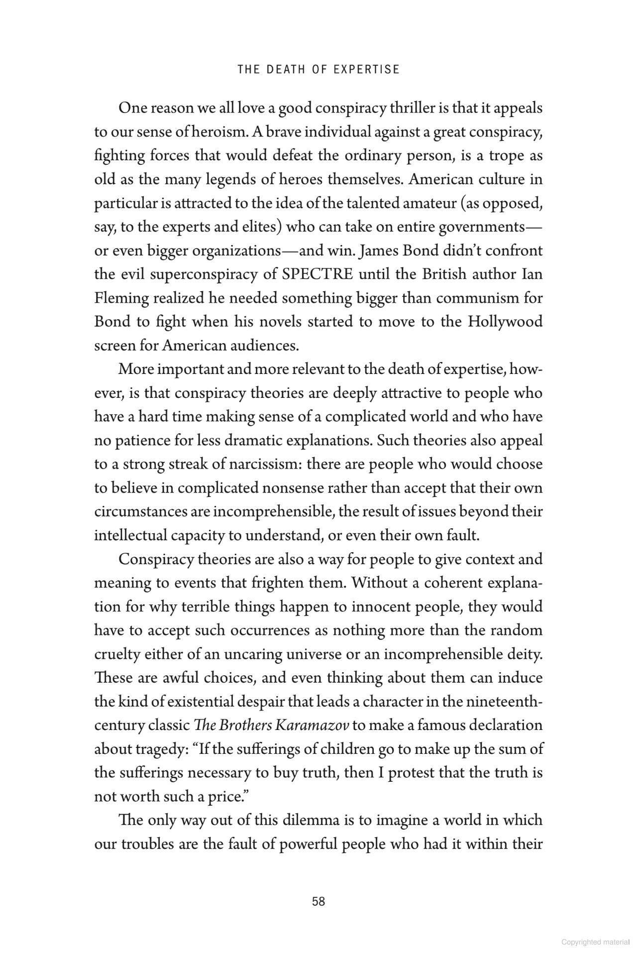 death of Expertise content