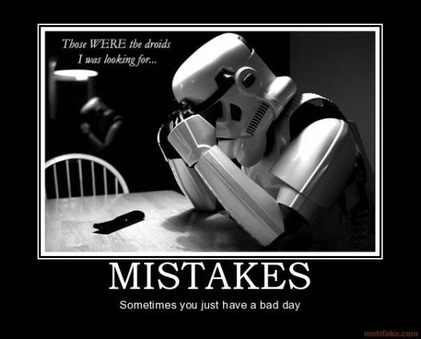 Mistakes