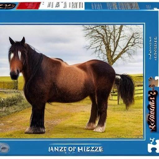 367914090-jigsaw puzzle, featuring a photo of a obnoxious looking, but otherwise kind-hearted shire 