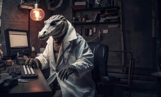 whimsical-scene-crocodile-dons-doctors-attire-diligently-working-computer-its-professional-office-sp
