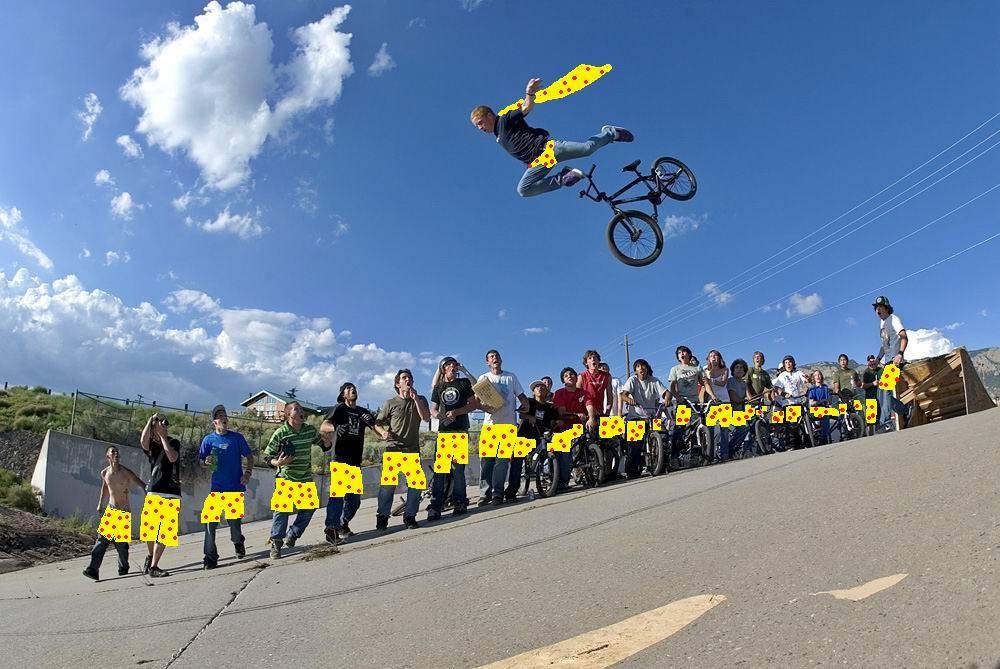 i find the caption comp picks funny especially the yellow pokerdots