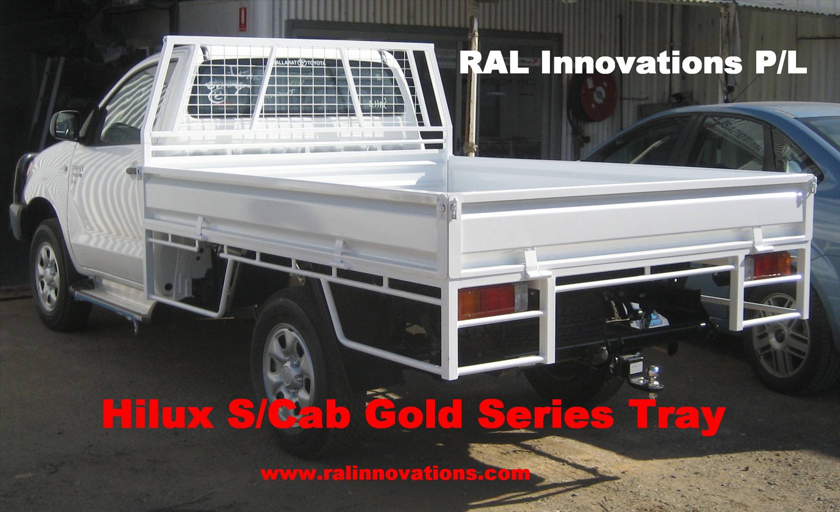 a real Hilux Tray