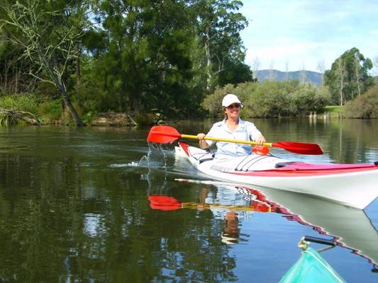 Kayaking on the Williams