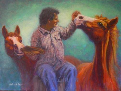 You distract him..I'll get lunch!