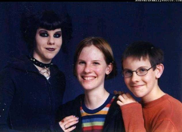 awkward family photo