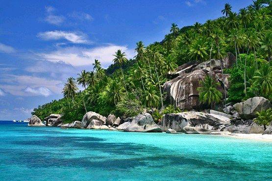 Scuba diving off Tanjung Resang