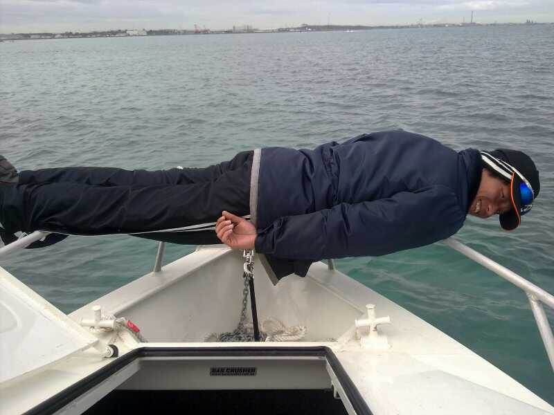 FISHING.........? I'D RATHER PLANK.....