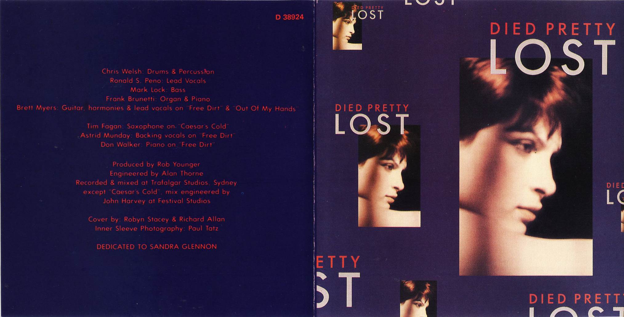 DIED PRETTY - LOST [FRONT]