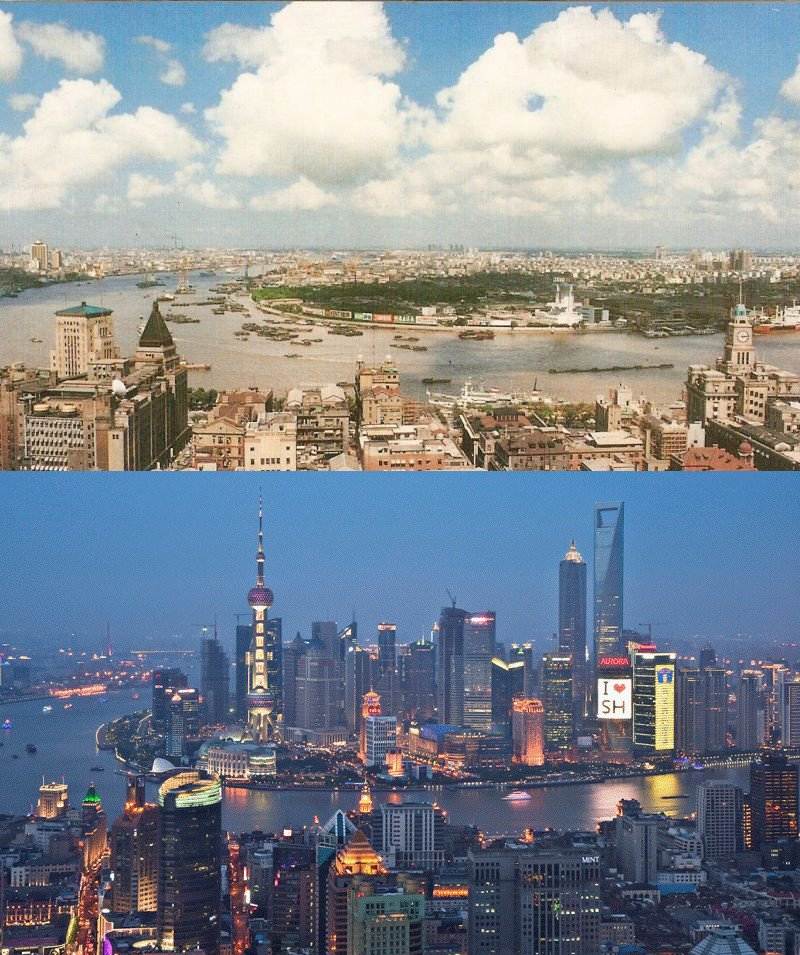 shanghai-then-and-now-1990-vs-2010