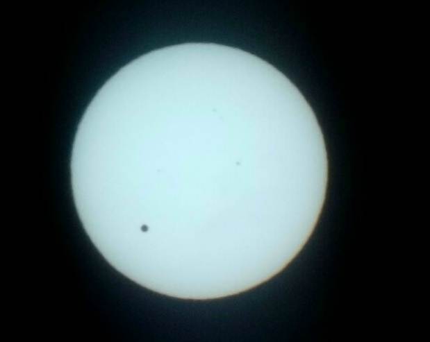 Transit of Venus 8.50am 6th June 2012