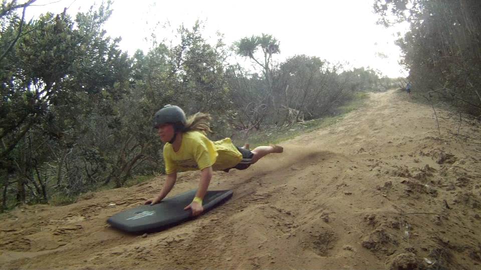 Sand Surfing