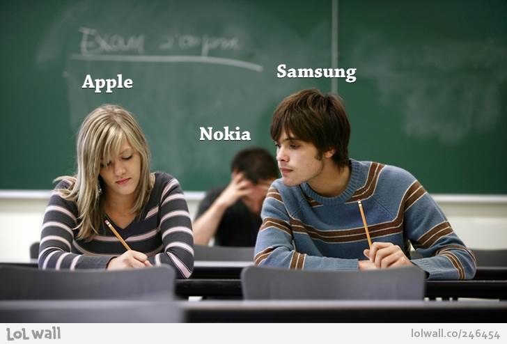 Apple Samsung Nokia
