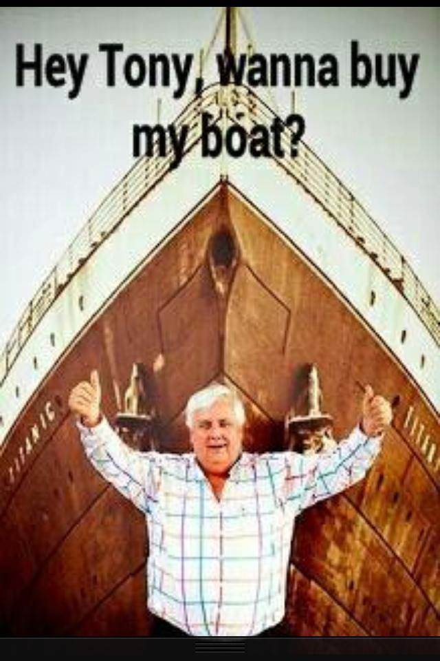 clive's boat