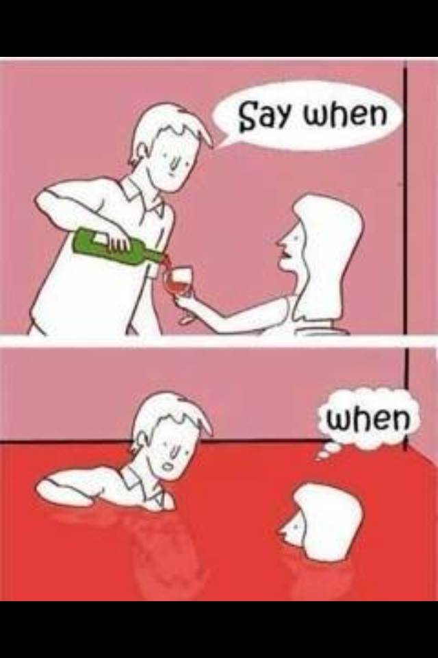 Say when