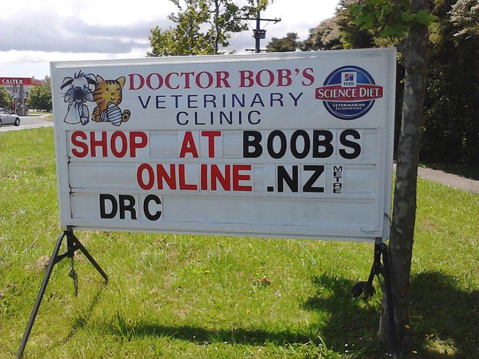 Doctor Bobs Vetinary Sign
