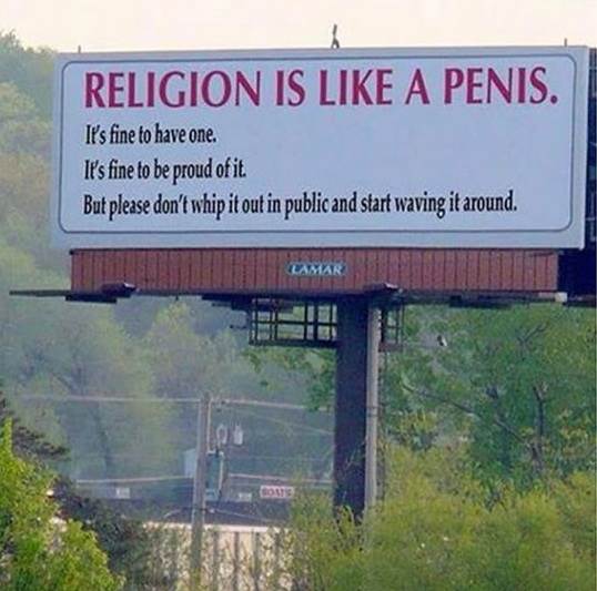 funny-road-sign-religion-private-member-personal