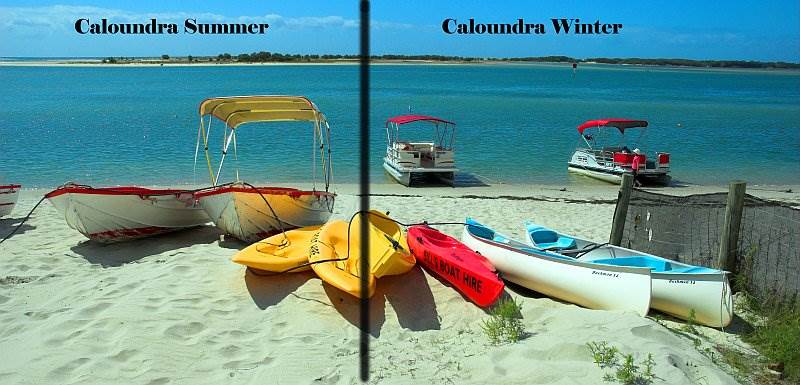 Caloundra, Queensland - Golden Beach, Winter-Summers