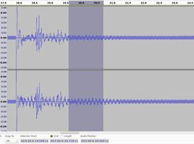 power off needle on record