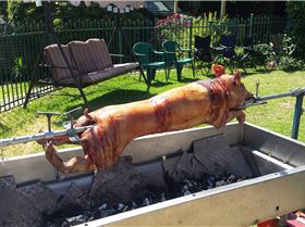 Christening the spit