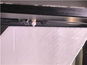 Printing end of filament