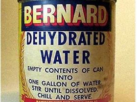 dehydrated water