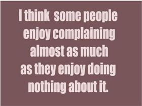 complain