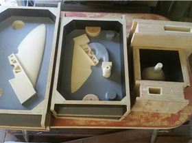 Packed up ready for the foundry