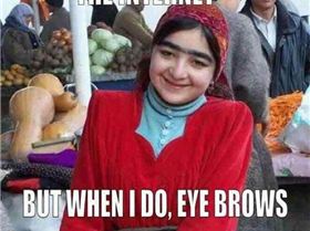 internet eyebrows