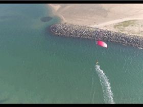 Kitesurf warila windang