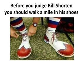 Bill Shortens shoes