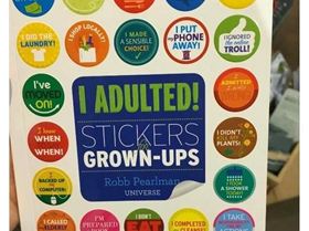 adulted stickers