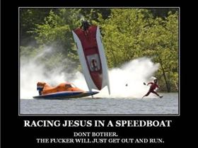 racing jesus