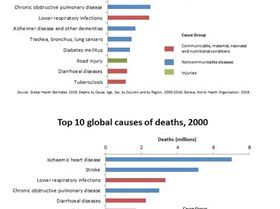 The top 10 causes of death