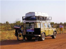 Road Train Stop just outside Pardoo.