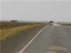 Two Fuel trucks heading our way.